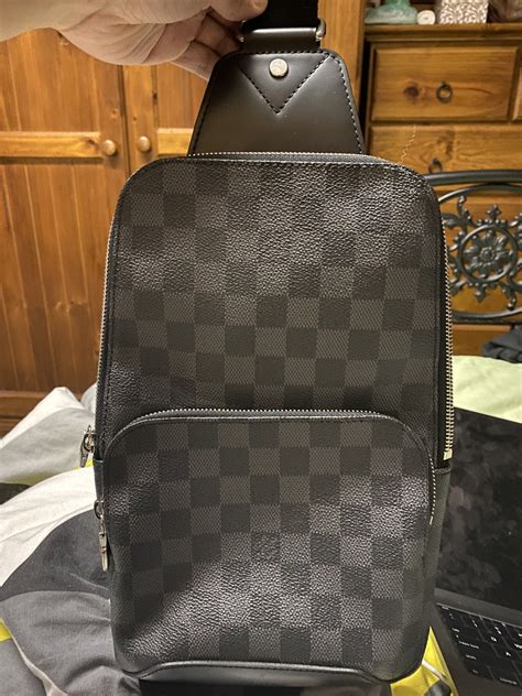 louis vuitton messenger bag legit check|Louis Vuitton unisex bag.